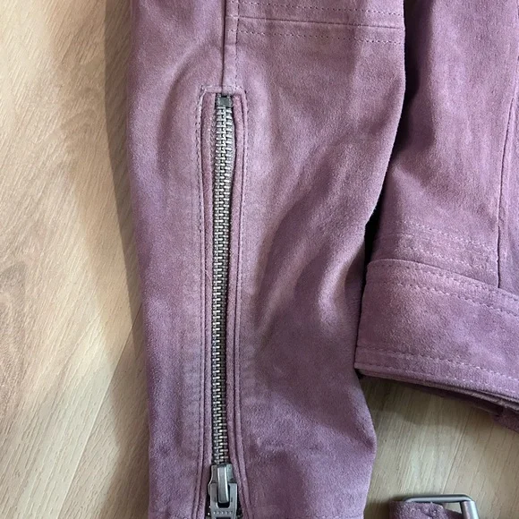 Blank NYC Lavender Leather Jacket - Picture 5 of 7